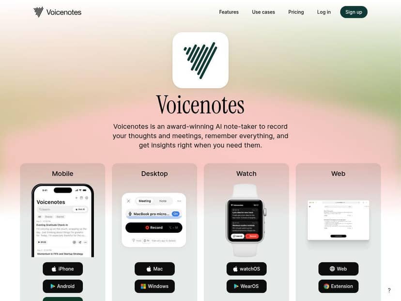 Voicenotes