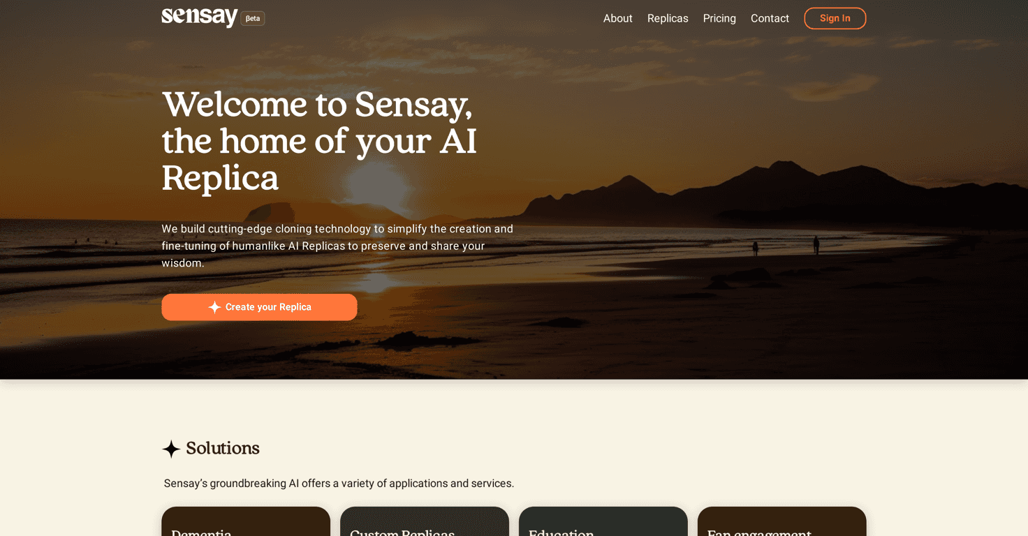 Sensay Review – Preserving Memories with AI Replicas