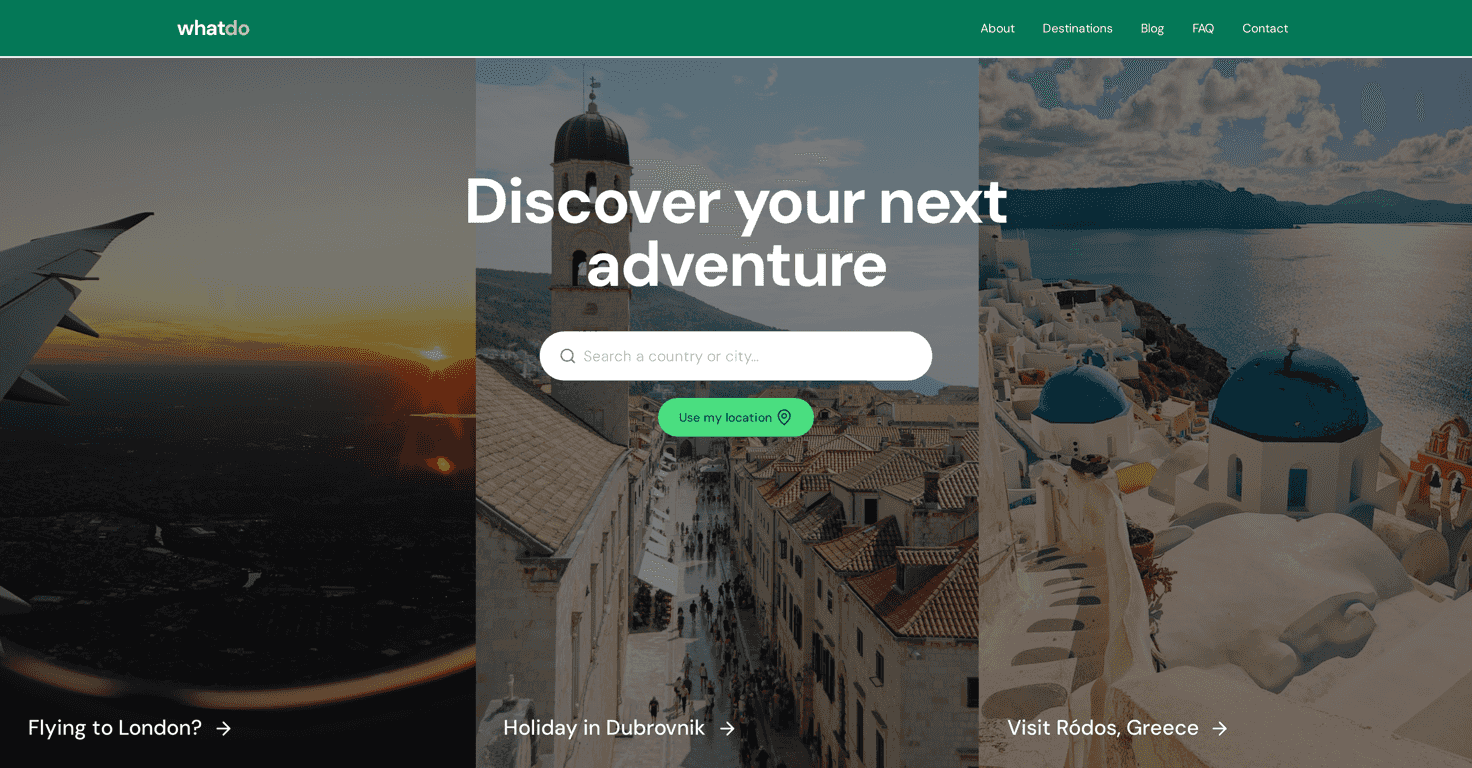WhatDo review – Your Travel Planning Made Simple
