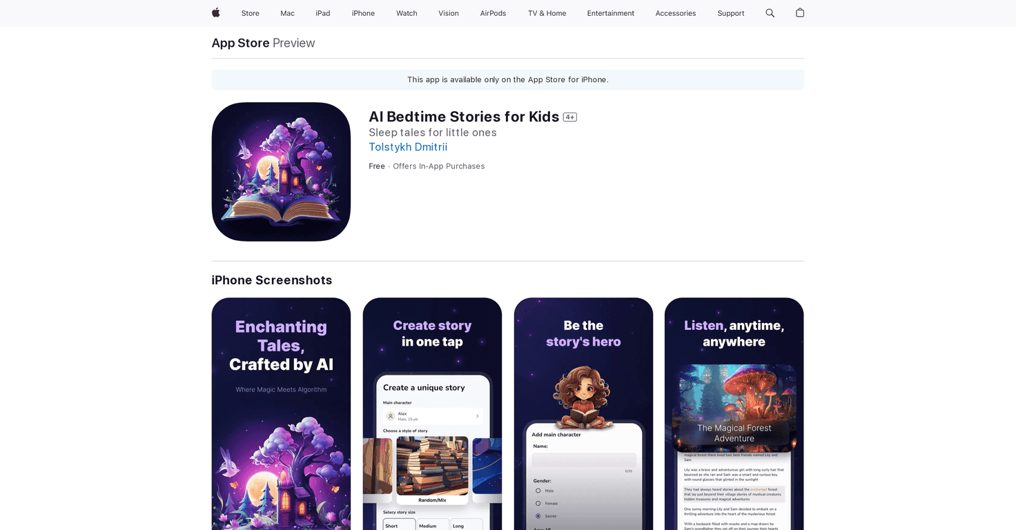 AI Bedtime Stories for Kids Review – The Future of Storytelling