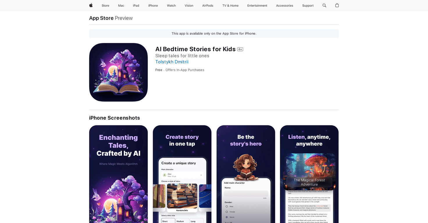 AI Bedtime Stories for Kids Review – The Future of Storytelling