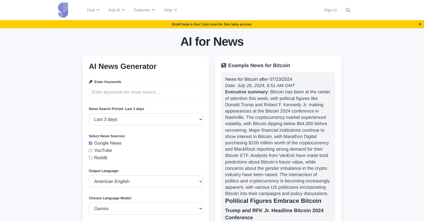 AI for News Review – Your Personalized News Companion