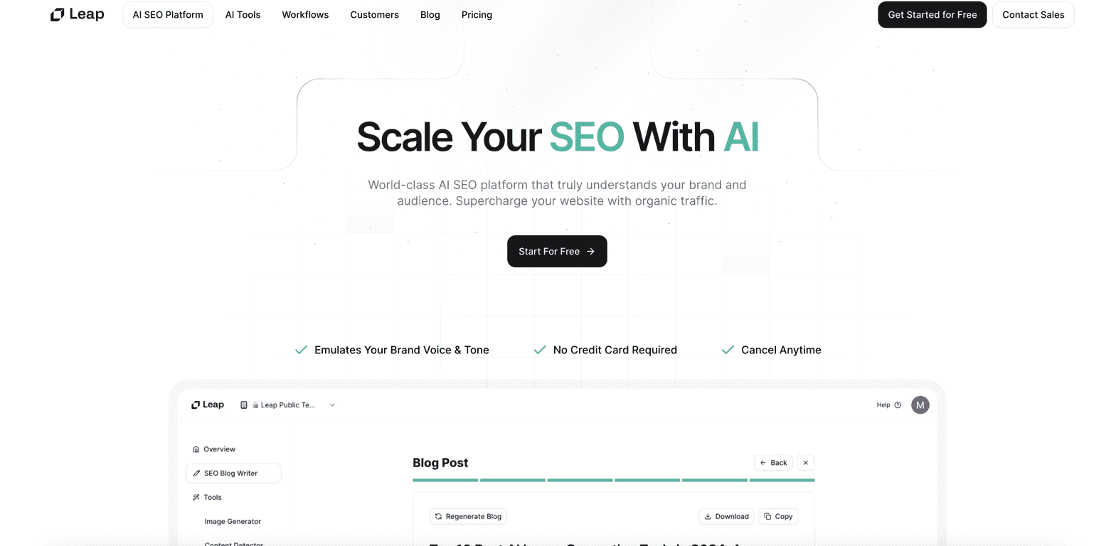 AI SEO by Leap Review – Boost Your Content Game