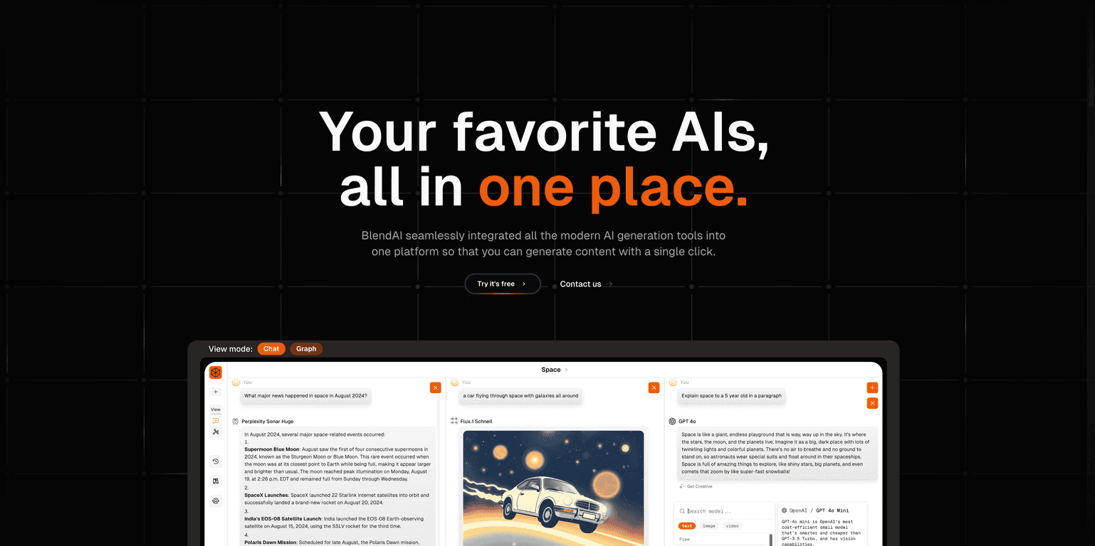 Blend AI v0.9 Review – Your All-in-One AI Content Solution