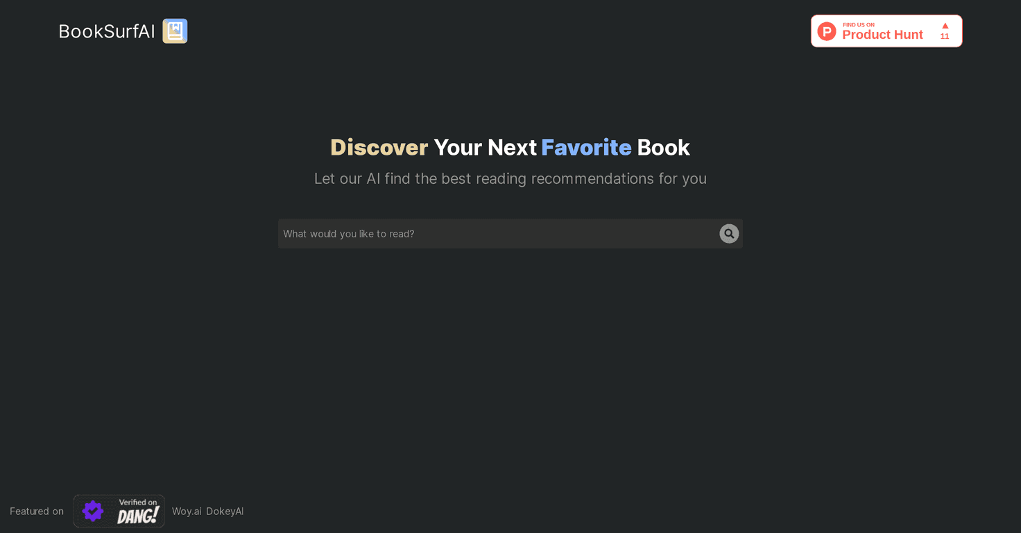 BookSurfAI Review – Your Personalized Reading Assistant