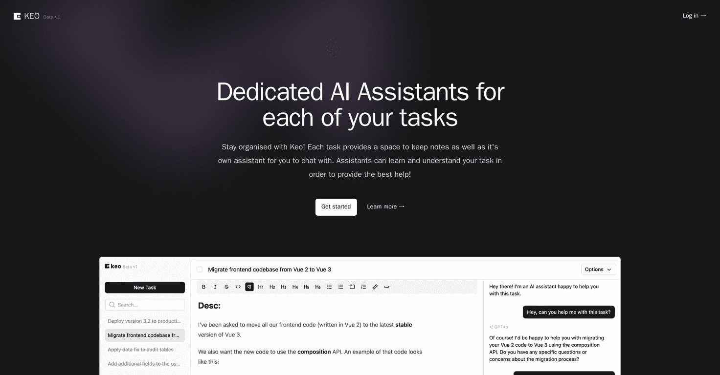 Keo Dev Review – A Simple Approach to Task Management