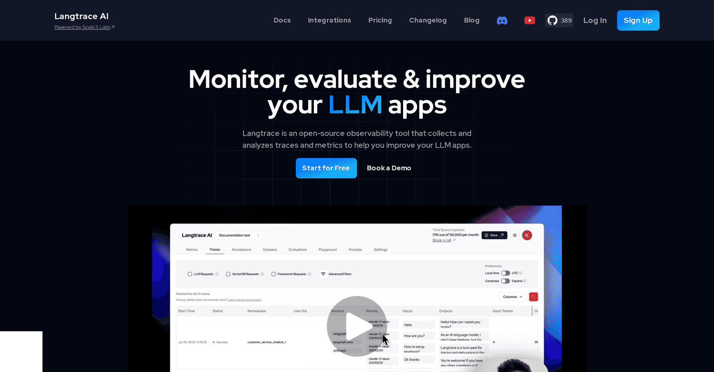 Langtrace AI Review – Optimize Your Language Model Performance
