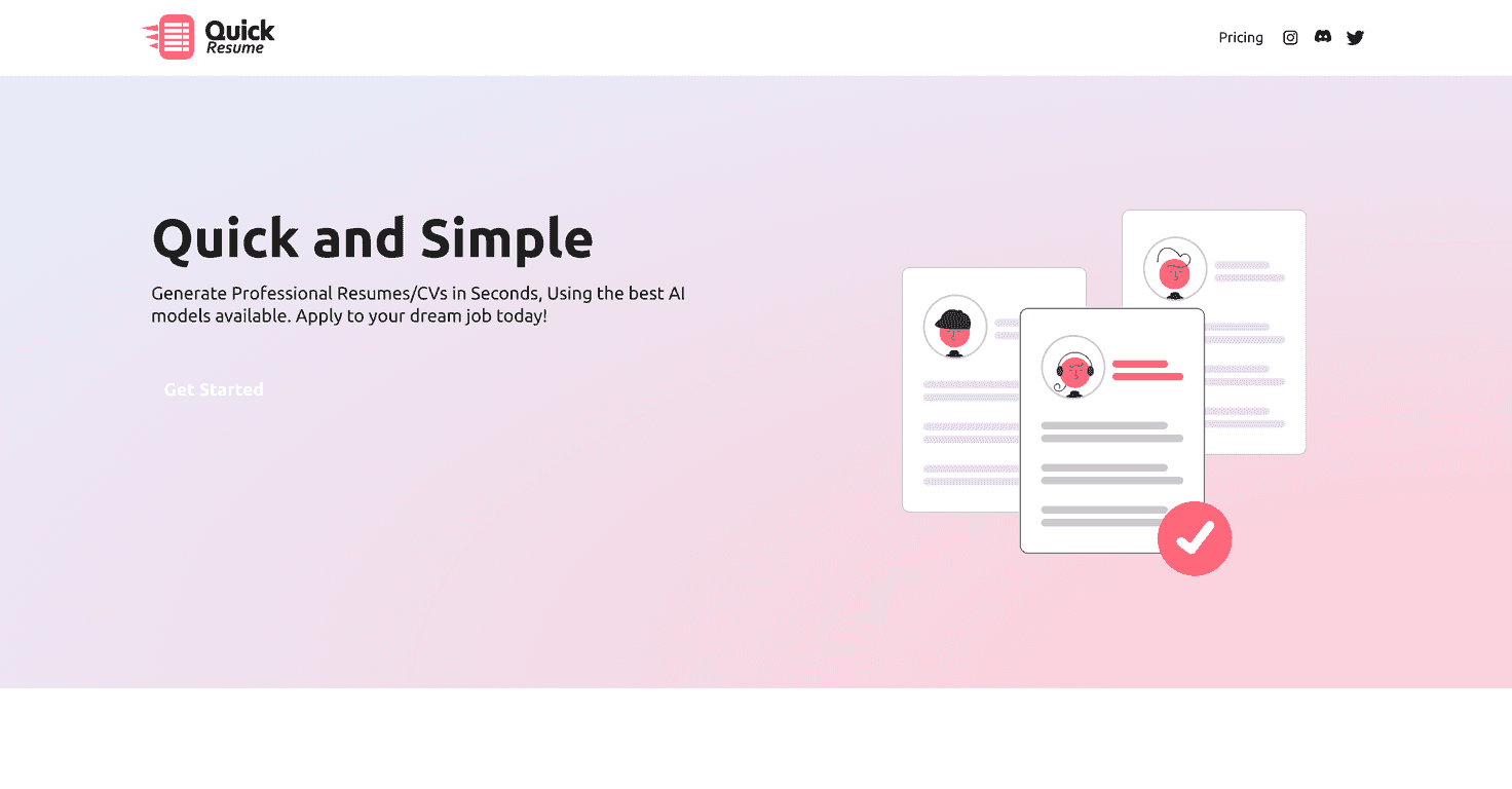 Quick Resume Review – Effortless Resume Creation