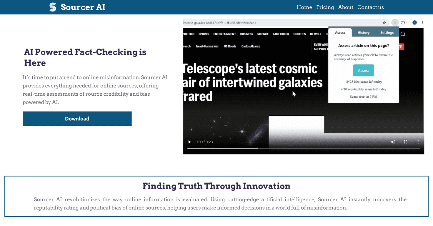 Sourcer AI Review – Your Ally Against Misinformation
