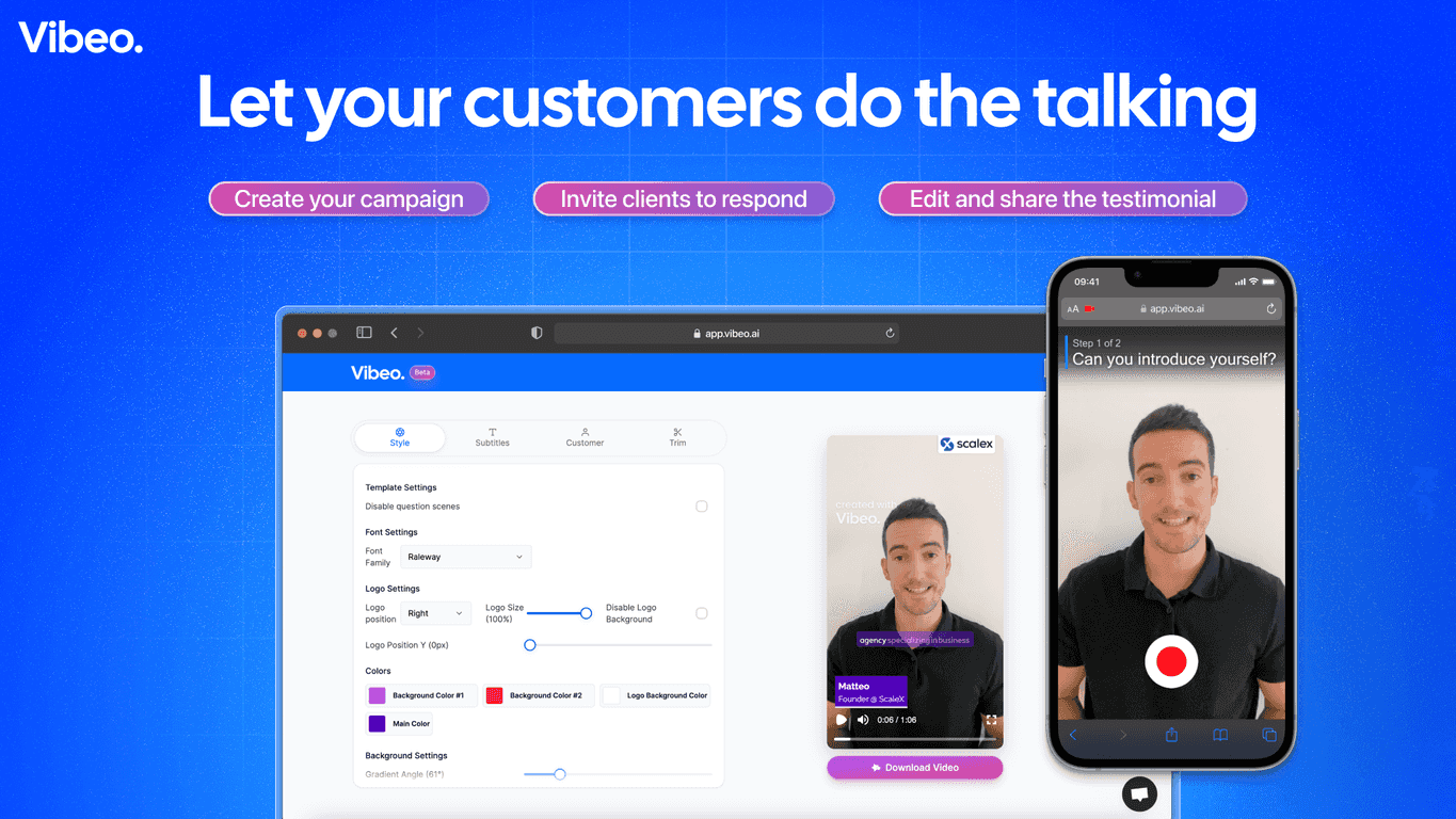 Vibeo Review – Simplifying Video Testimonials for Businesses
