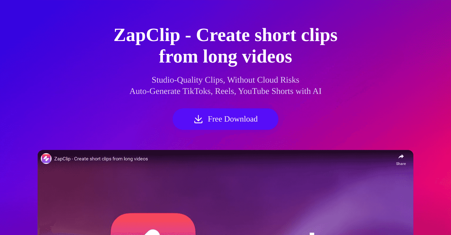 Zapclip Review – Effortless Video Editing Made Easy