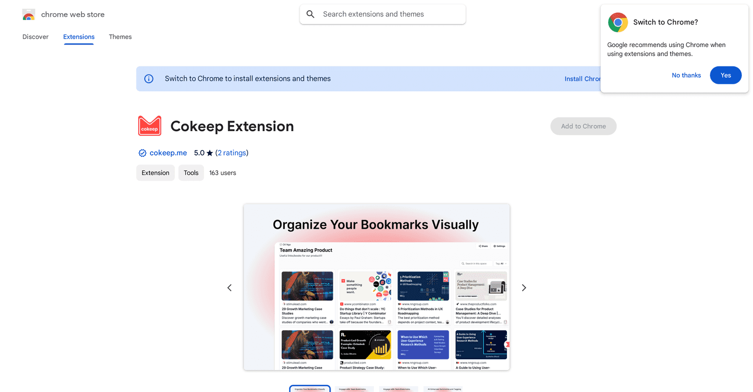 Cokeep Review – The Ultimate Bookmark Manager for Teams