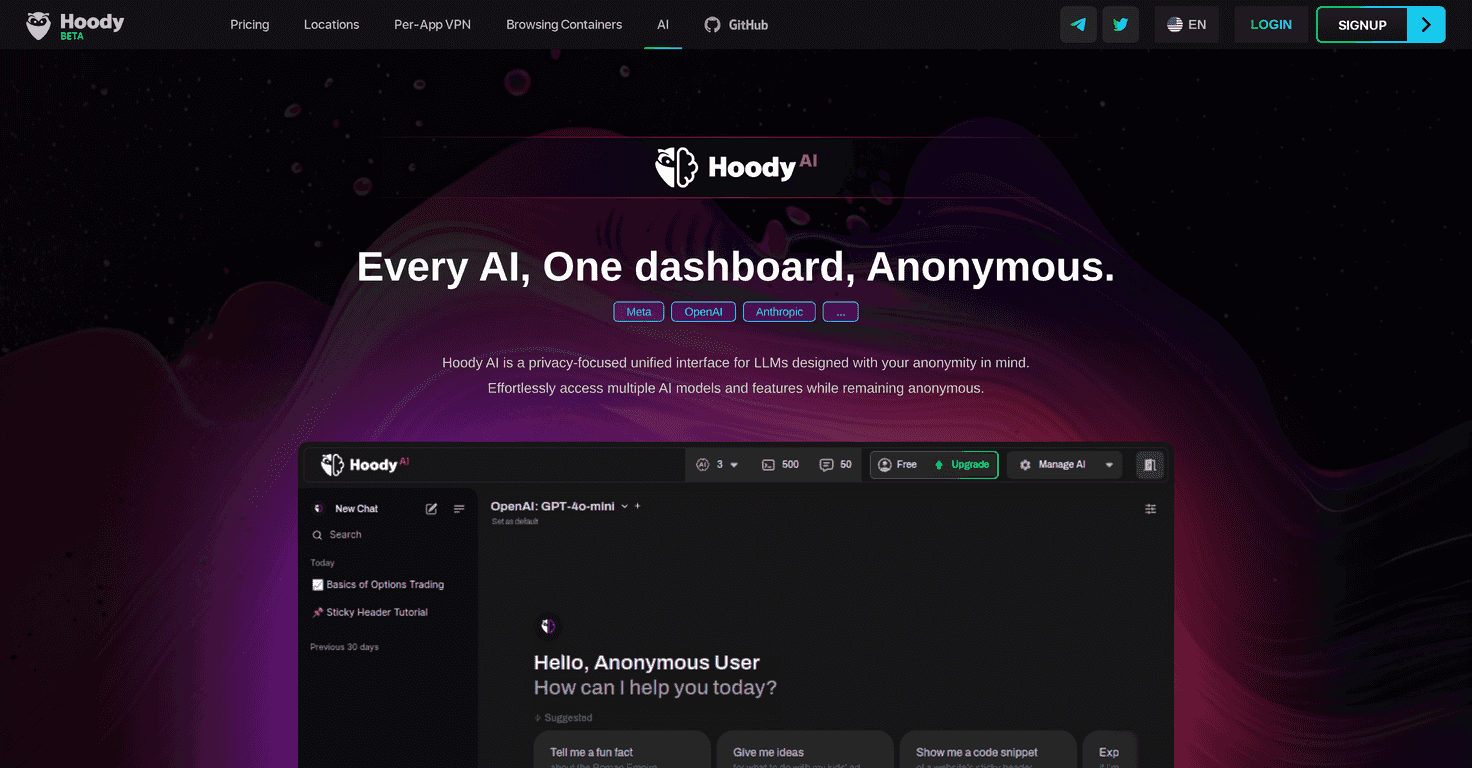 Hoody AI Review – Your Privacy-Focused AI Companion