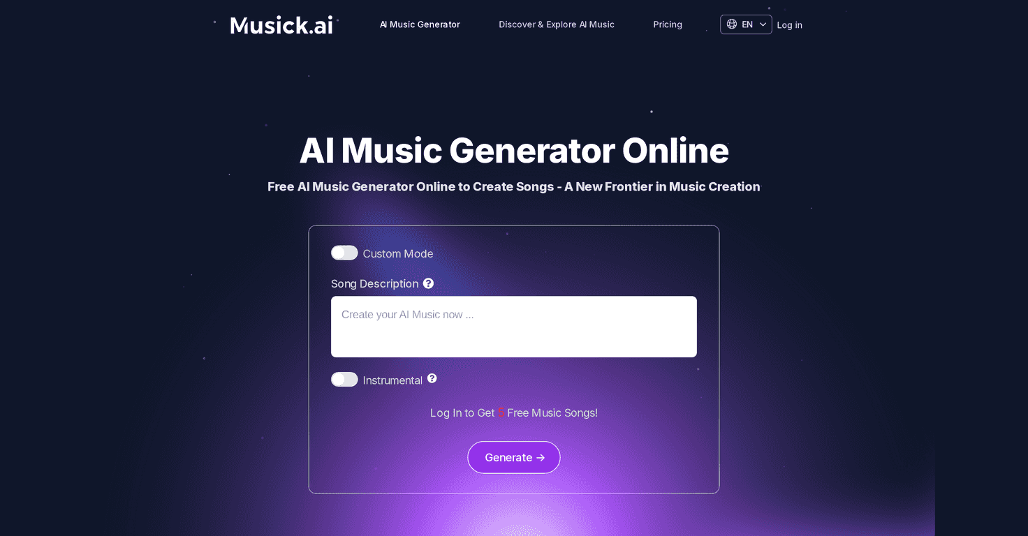 Musick.ai Review – Create Music with AI Effortlessly
