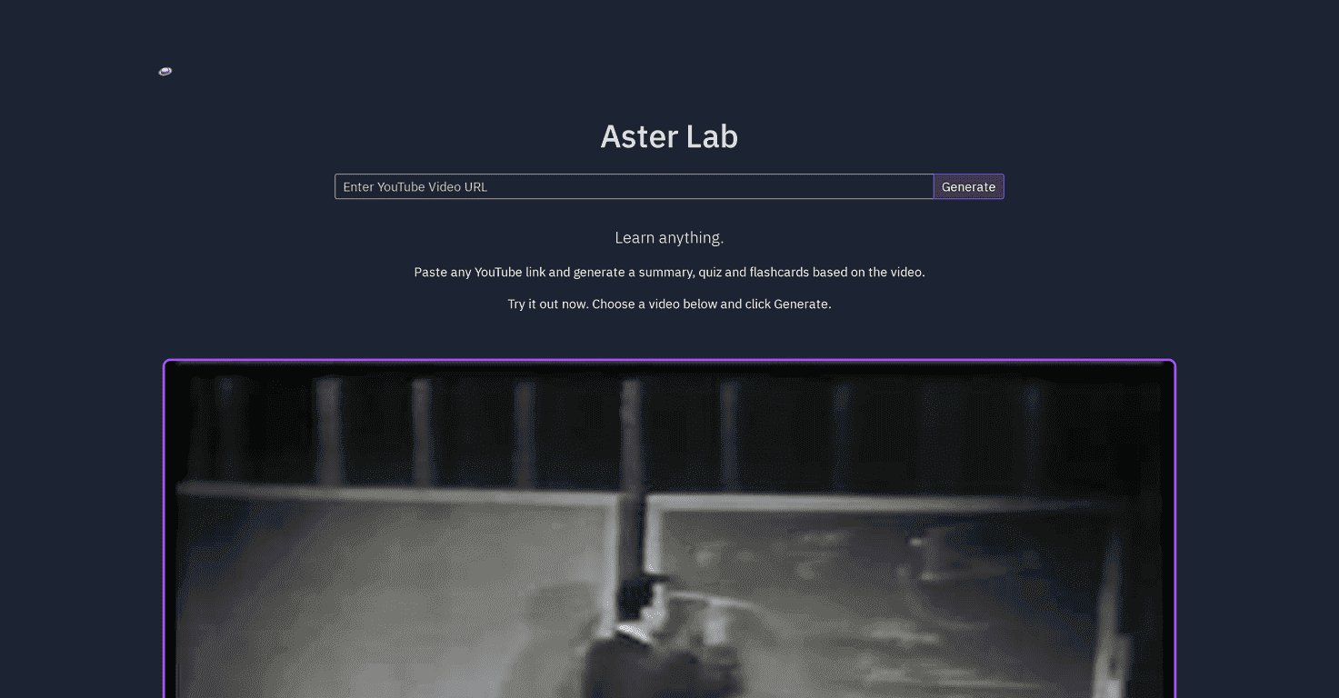 Aster Lab Review – Revolutionizing Learning with YouTube
