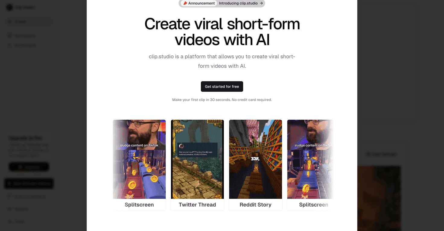 Clip Studio Review – Effortless Video Creation for Creators
