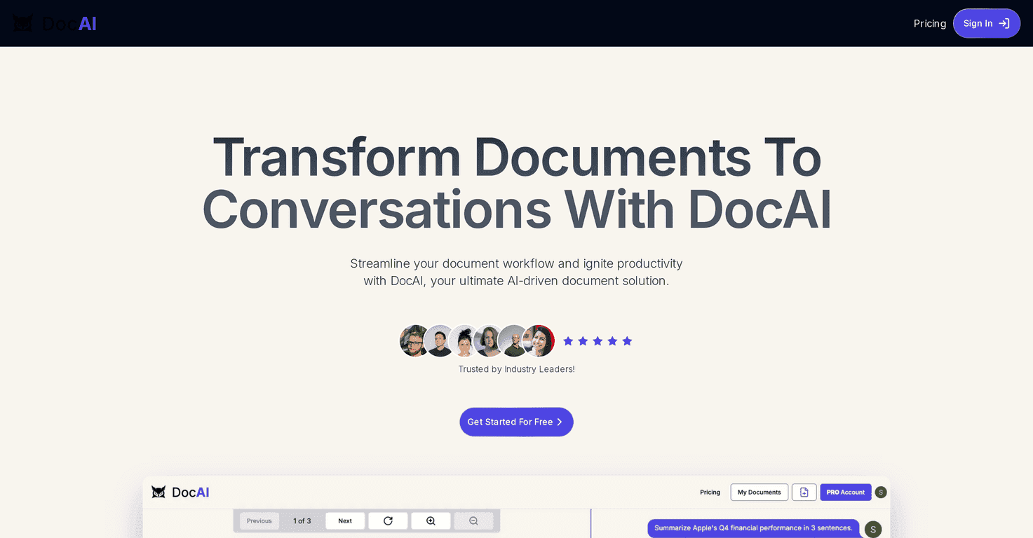 DocAI Review – Transform Your Document Management Experience