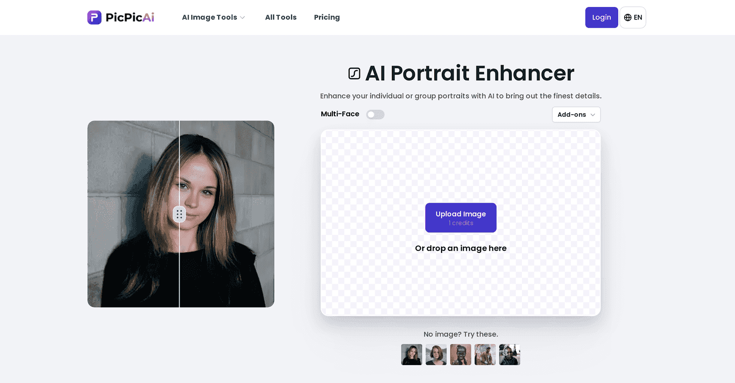 PicPicAI Review – Effortlessly Enhance Your Portraits