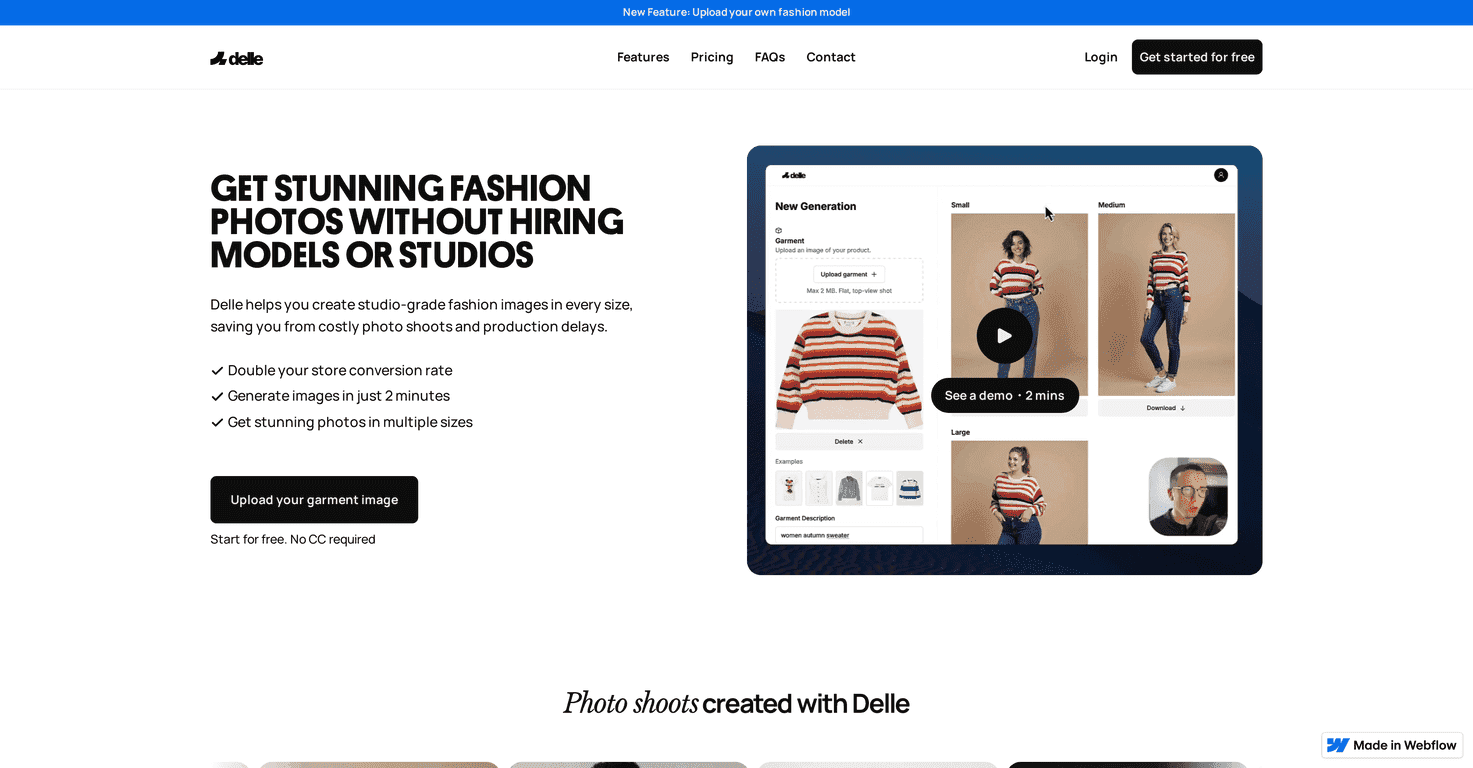 Delle Review – Revolutionizing Fashion Photography