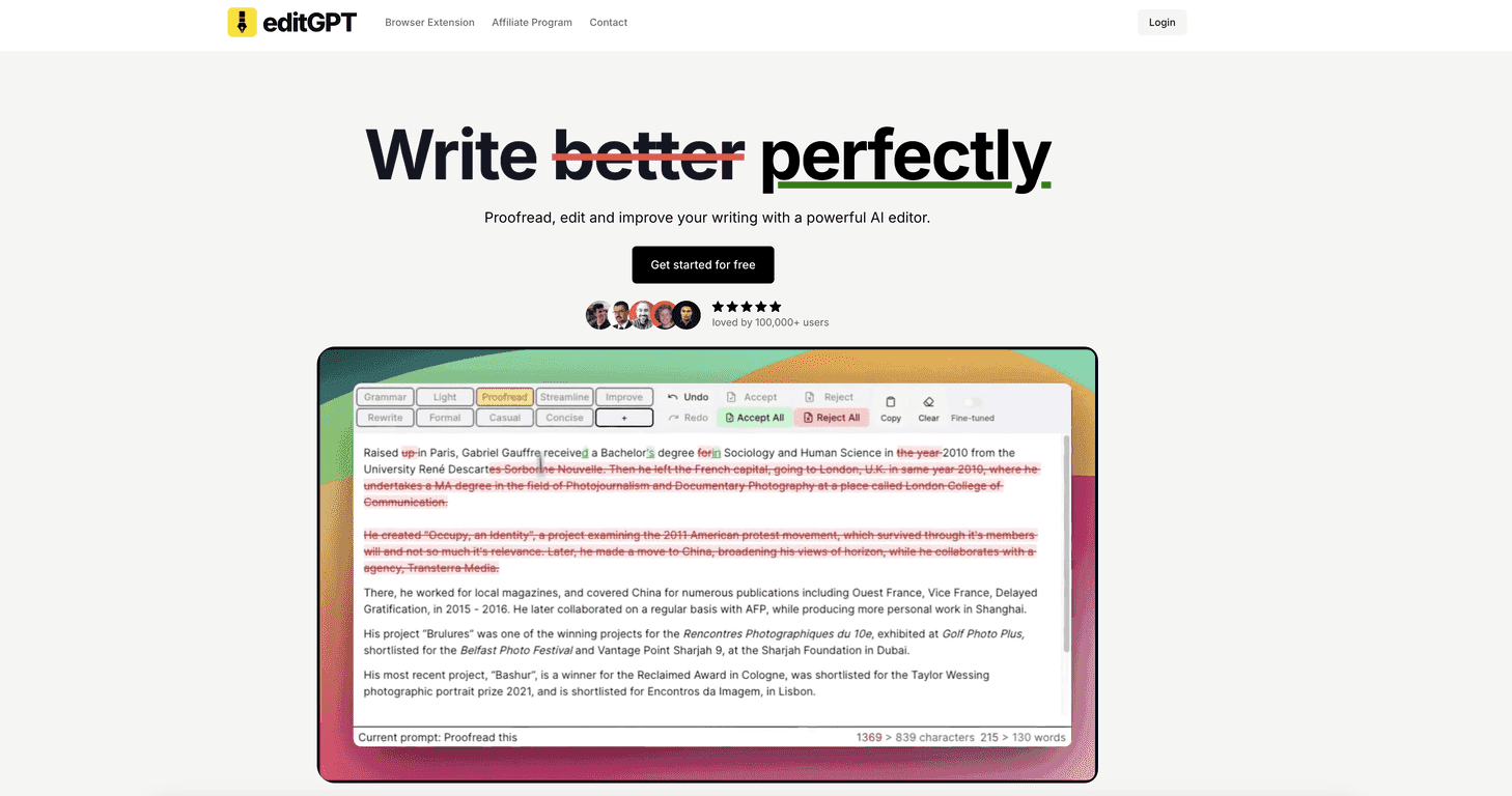 editGPT Review – A Smart Tool for Better Writing