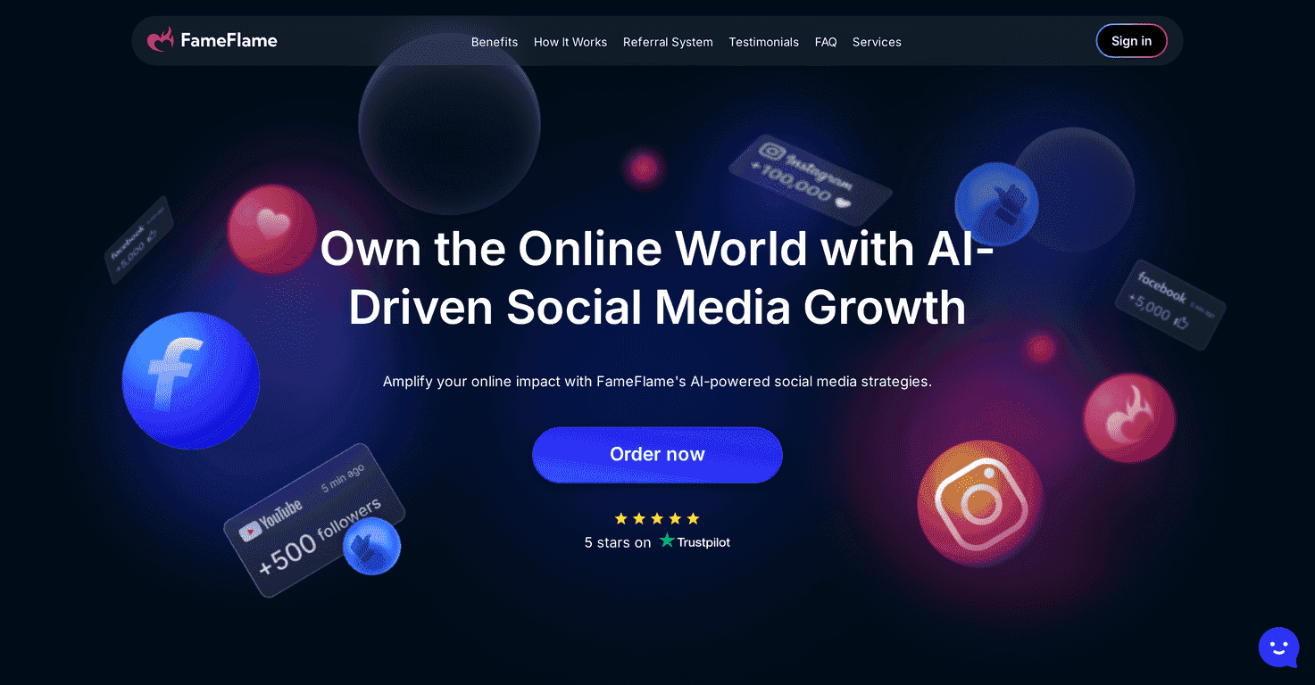 FameFlame Review – Your AI Companion for Social Media Growth