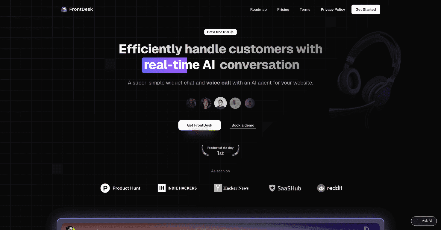 FrontDesk Review – AI Support for Customer Interactions