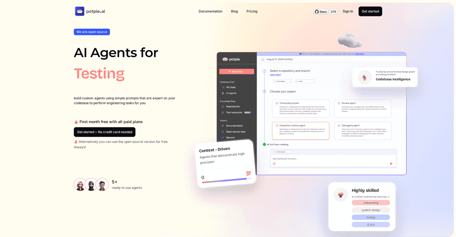 Potpie Review – Empowering Developers with AI Agents