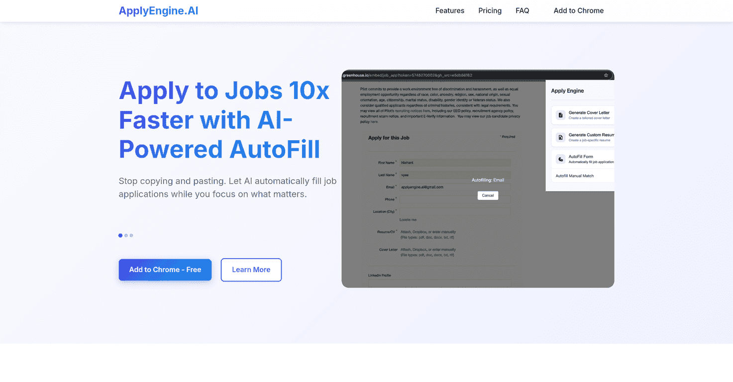 ApplyEngine.AI Review – Simplifying Job Applications