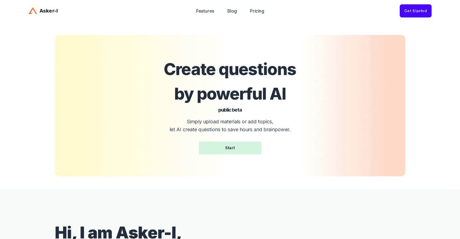 Asker-I Review – The Future of Question Generation