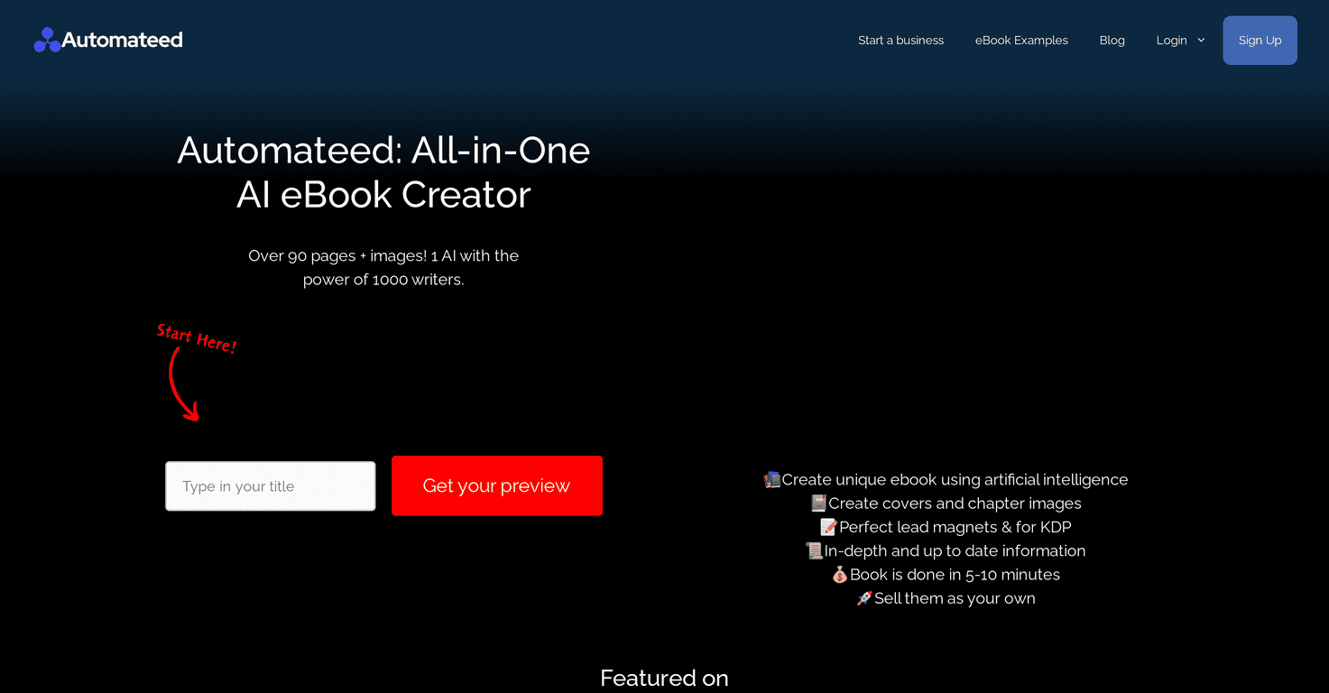 Automateed Review – Your AI-Powered eBook Companion