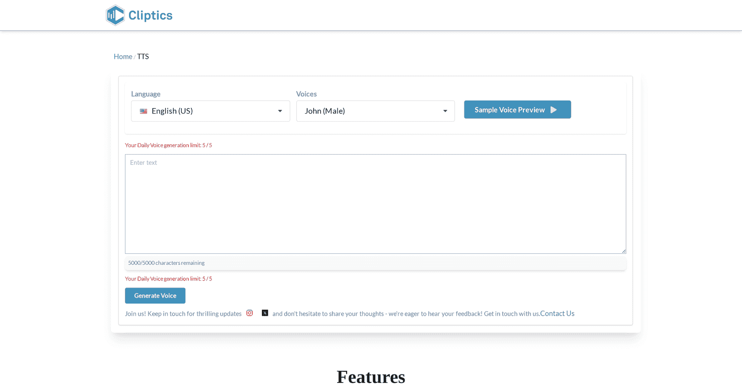 Cliptics Review – Free AI Tools for Content Creators