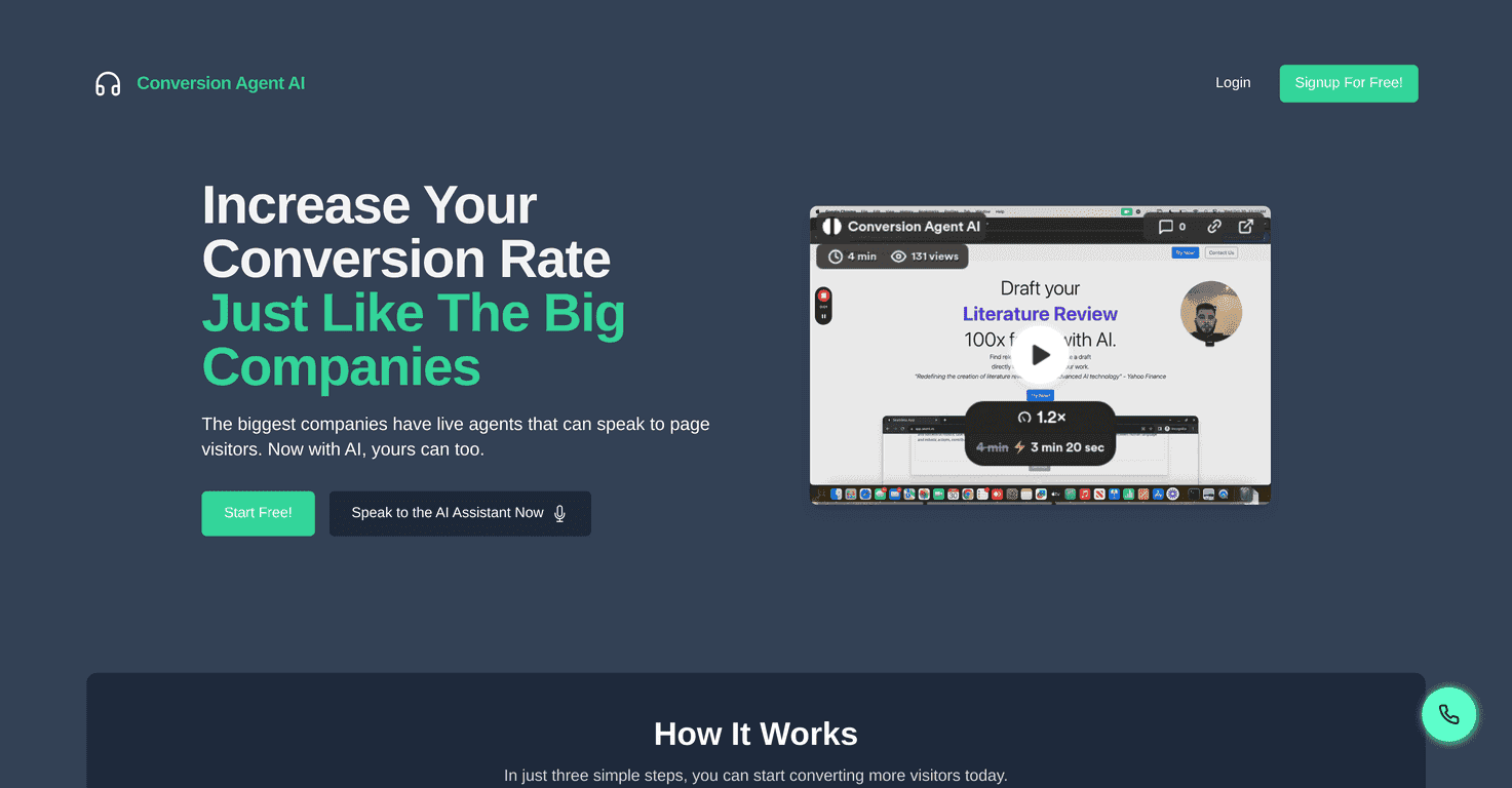 Conversion Agent AI Review – Boost Your Business Interactions