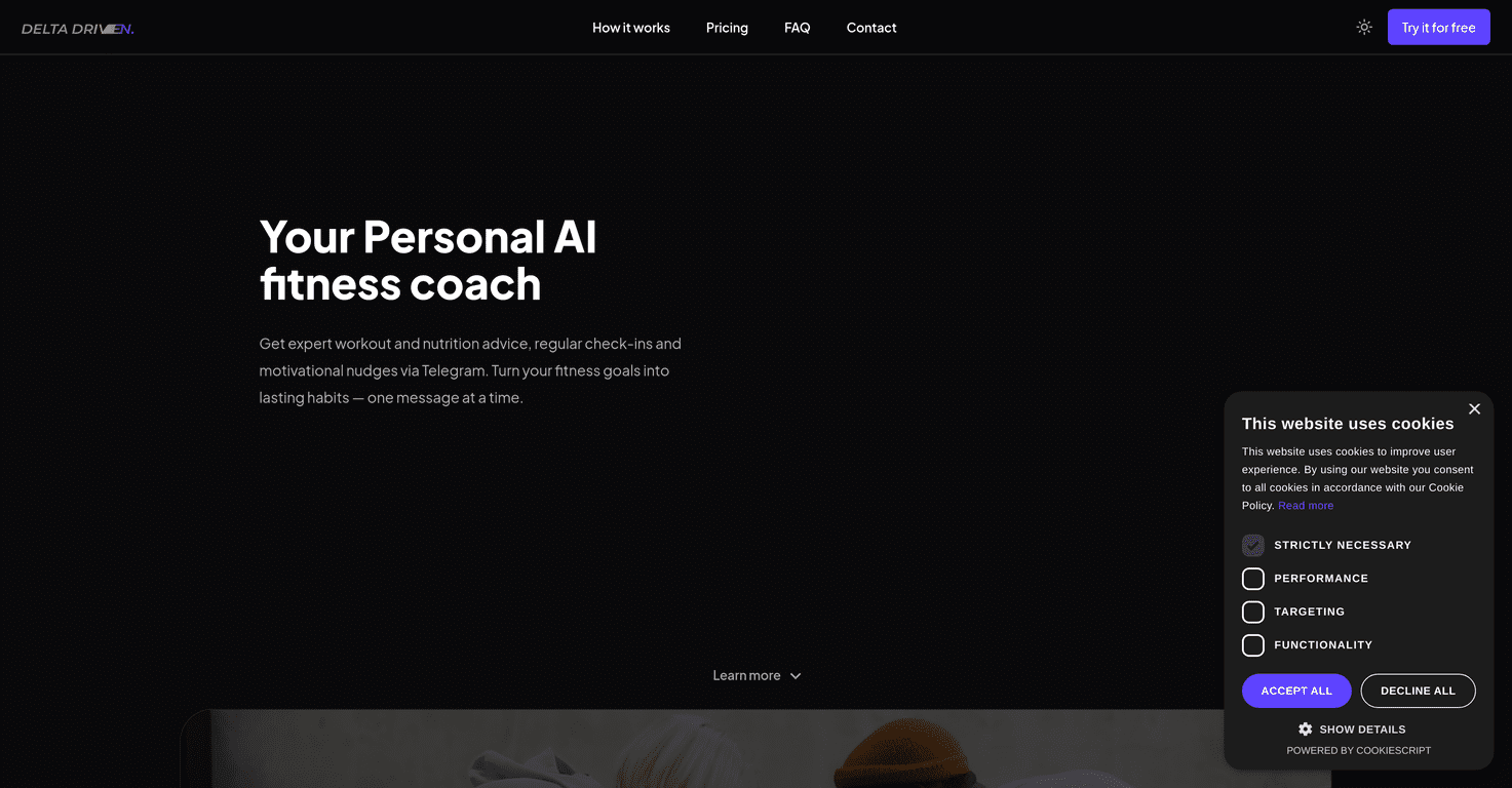 Delta Driven Review – Your AI Fitness Coach on Telegram