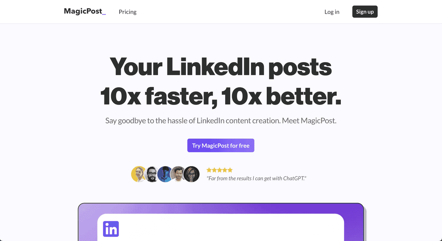 MagicPost Review – Create LinkedIn Posts Effortlessly