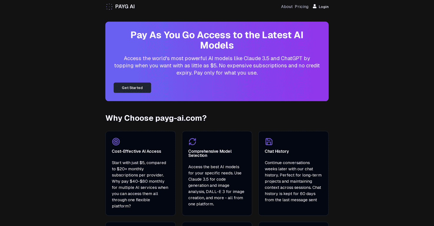 PAYG AI Review – Affordable AI Access Without Commitment