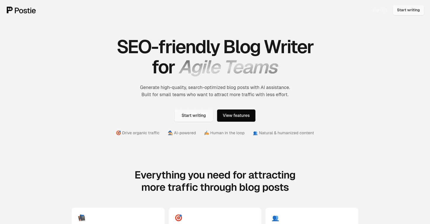 Postie Review – A Game-Changer for SEO Blogging