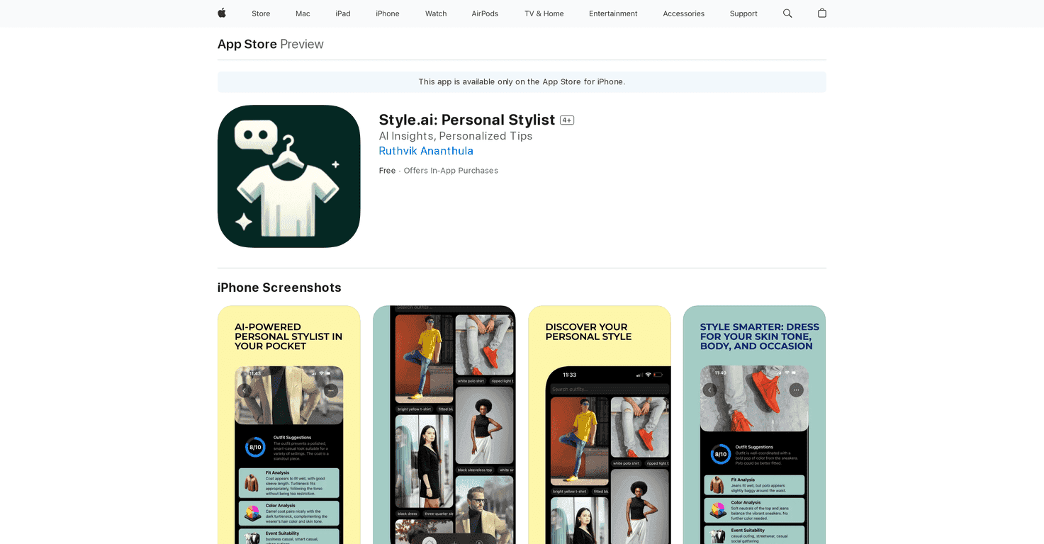 Style.ai Review – Your AI Fashion Assistant Awaits