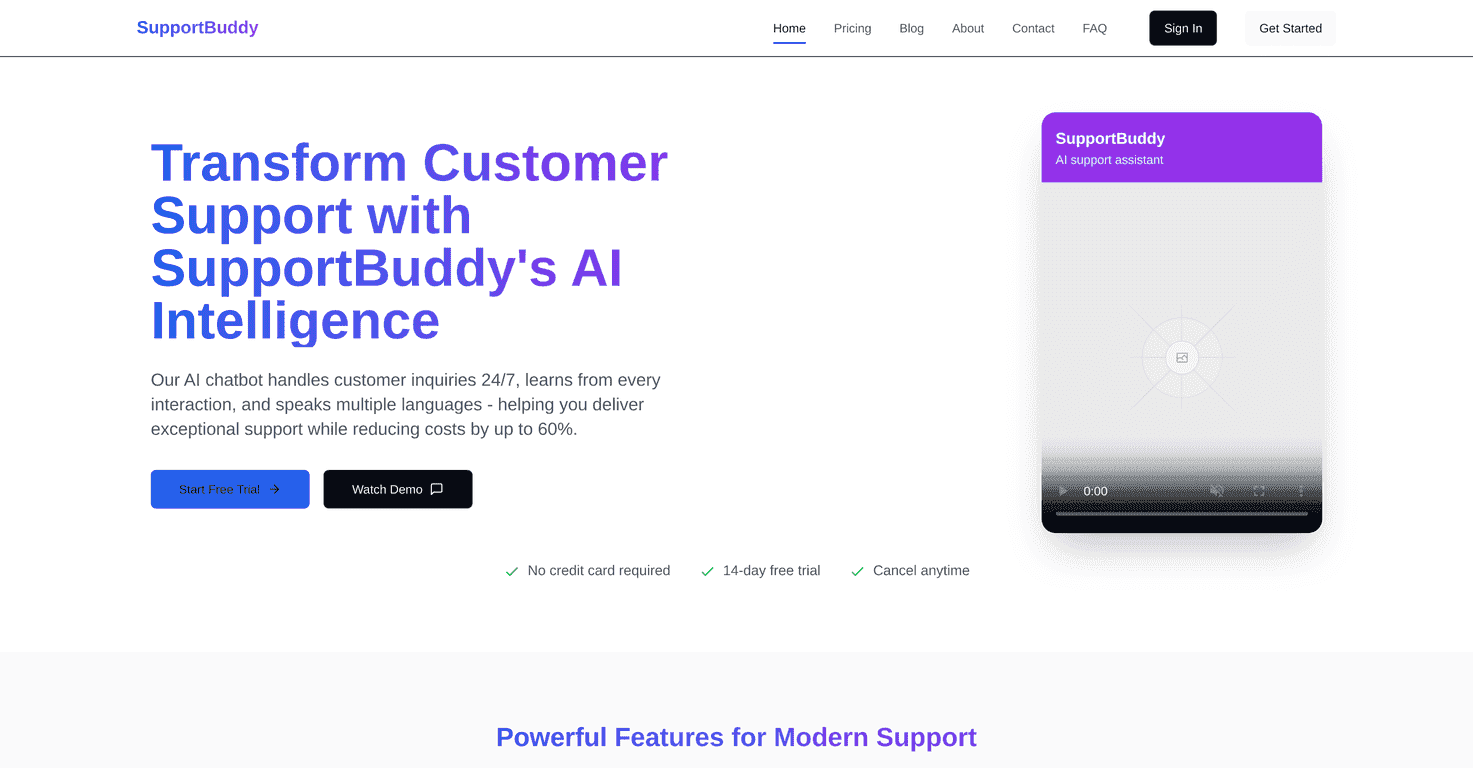 Support Buddy Review – Your 24/7 Customer Service Helper