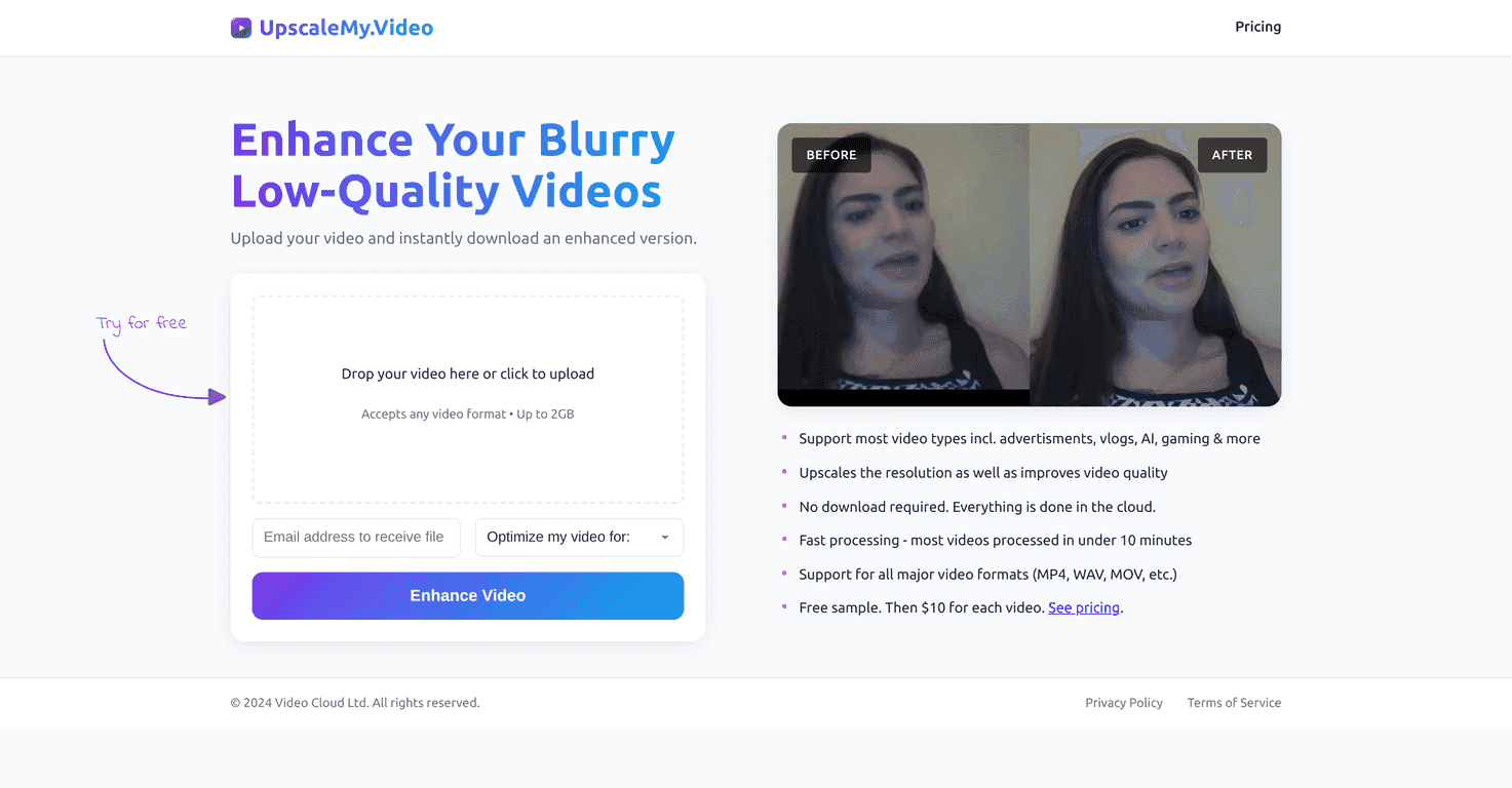 UpscaleMy.Video Review – Enhance Your Videos Instantly