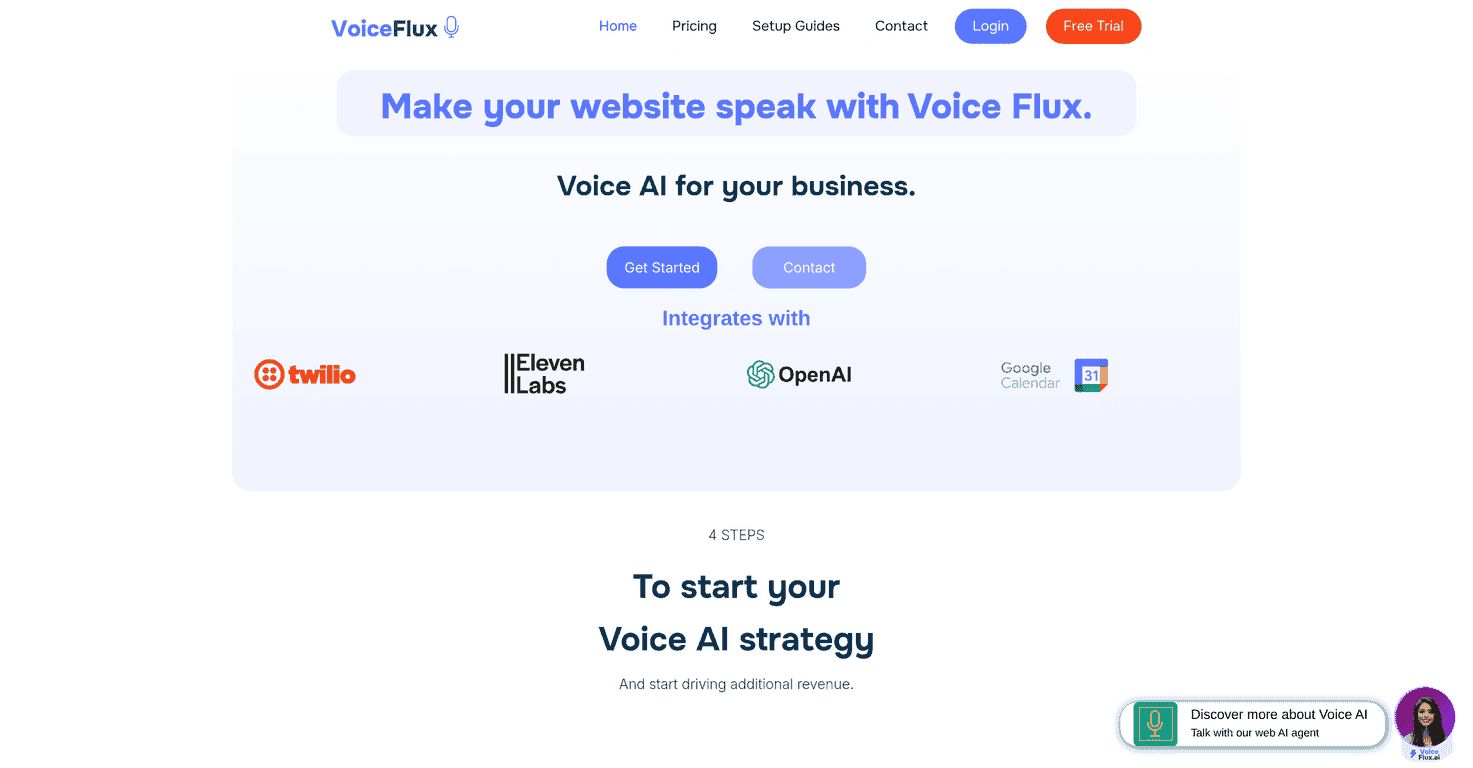 Voice Flux Review – Enhance Your Website with Voice AI