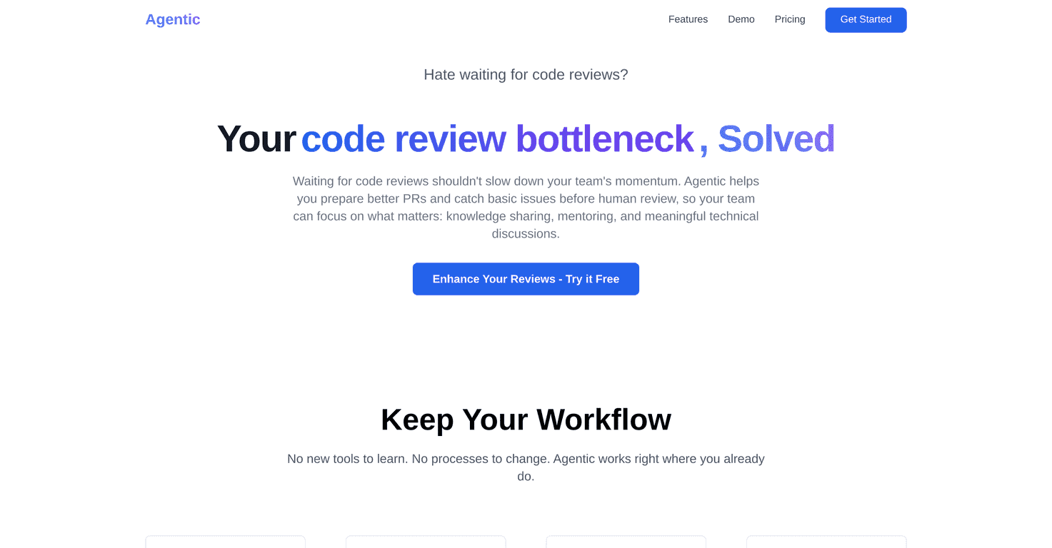 Agentic Review – Simplifying Code Reviews for Teams