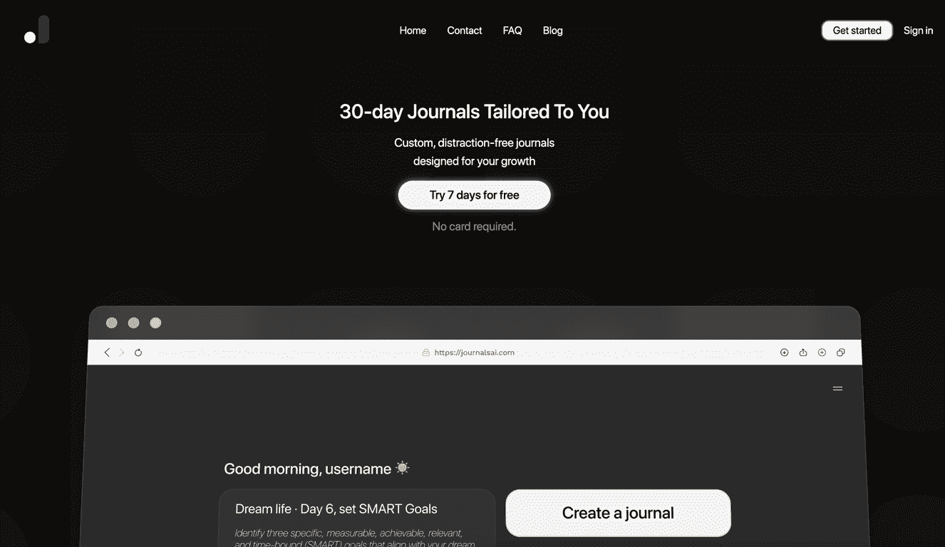 JournalsAI Review – Your Personalized Journey to Wellness