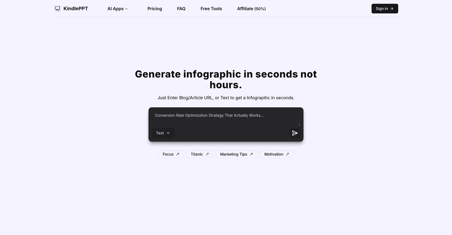 KindlePPT Review – Your AI Tool for Effortless Presentations