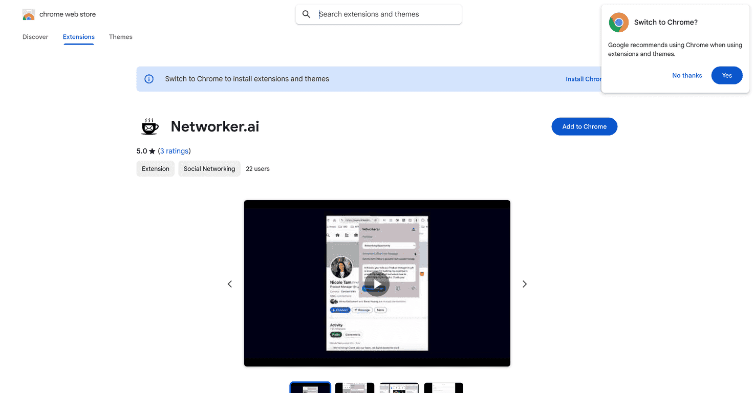 Networker.ai Review – Personalize Your Coffee Chats