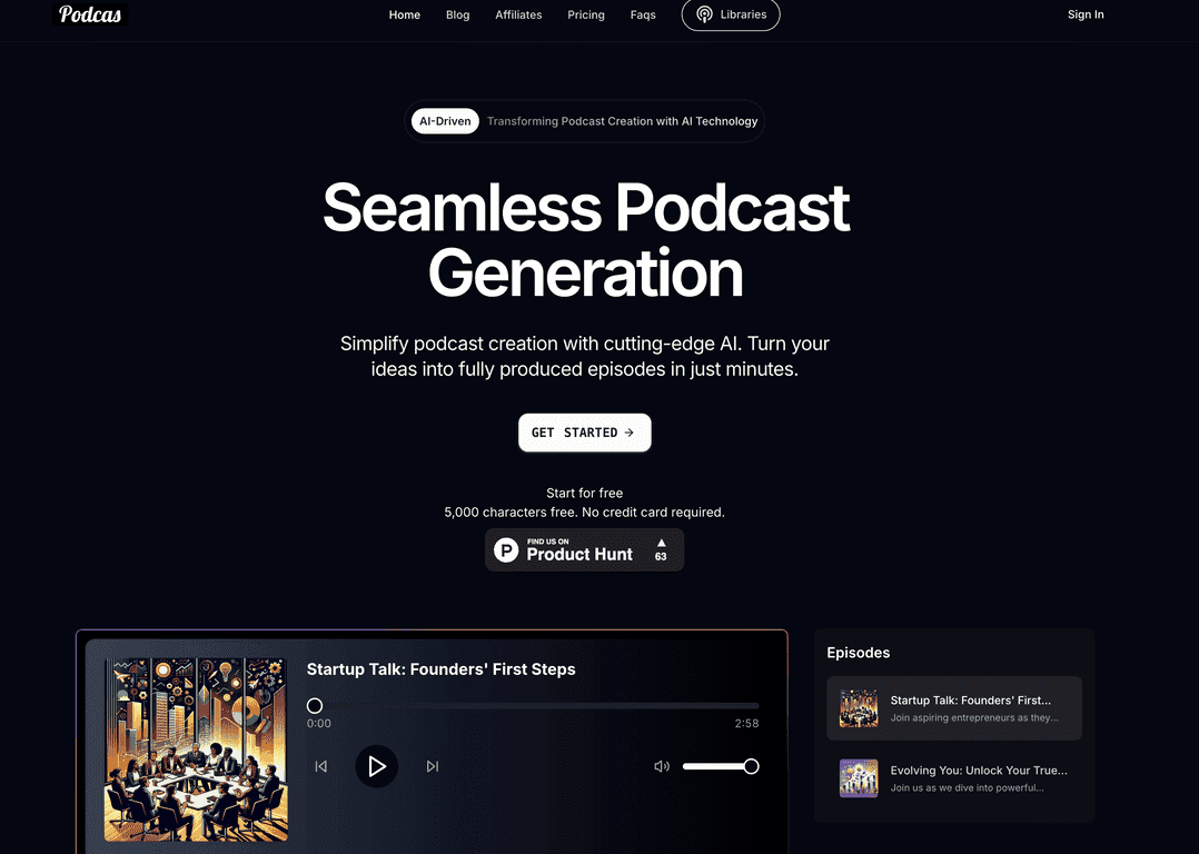 Podcas Review – Simplifying Podcast Creation Effortlessly
