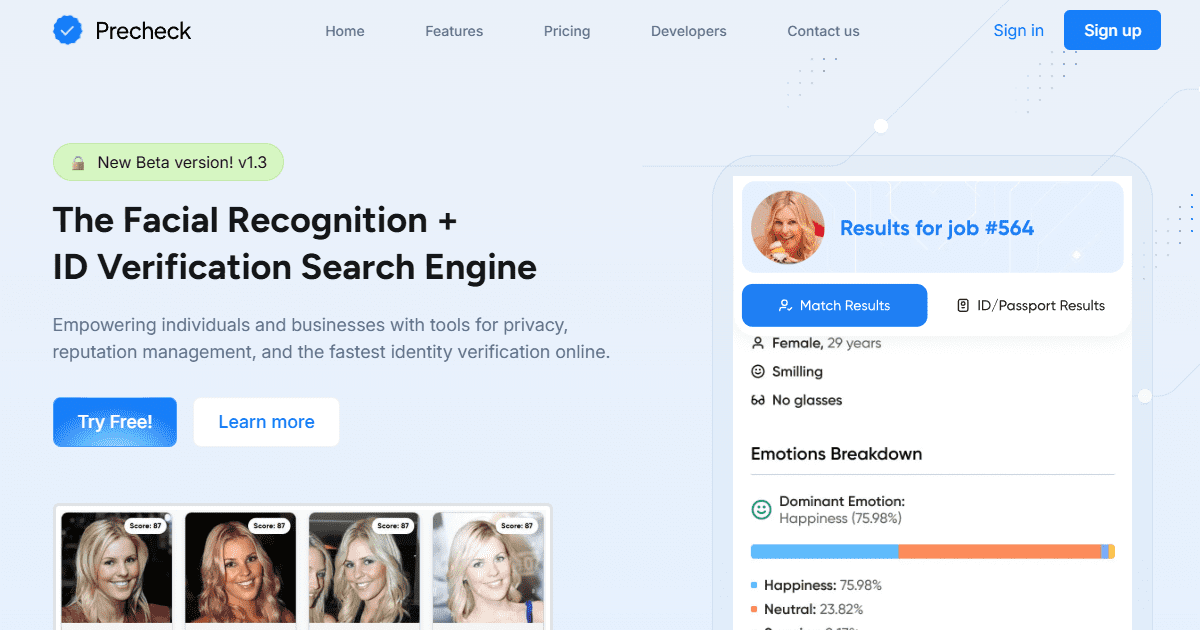 PreCheck.ai Review – Safeguarding Your Digital Identity