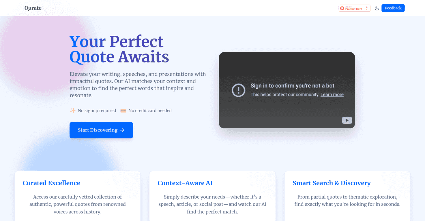 Qurate Review – Discover Powerful Quotes with Ease
