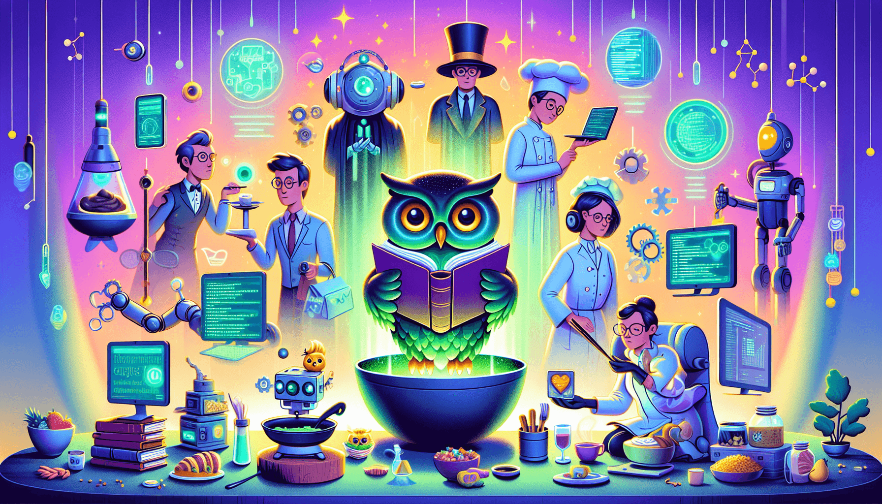 AI Innovations Empower Diverse Tasks from Research to Dining