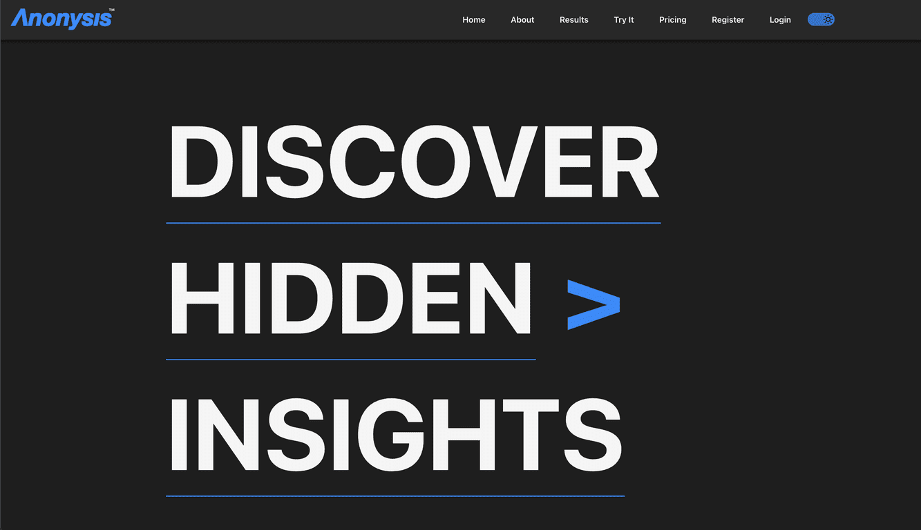 Anonysis Review – Next-Gen AI Analysis Made Easy