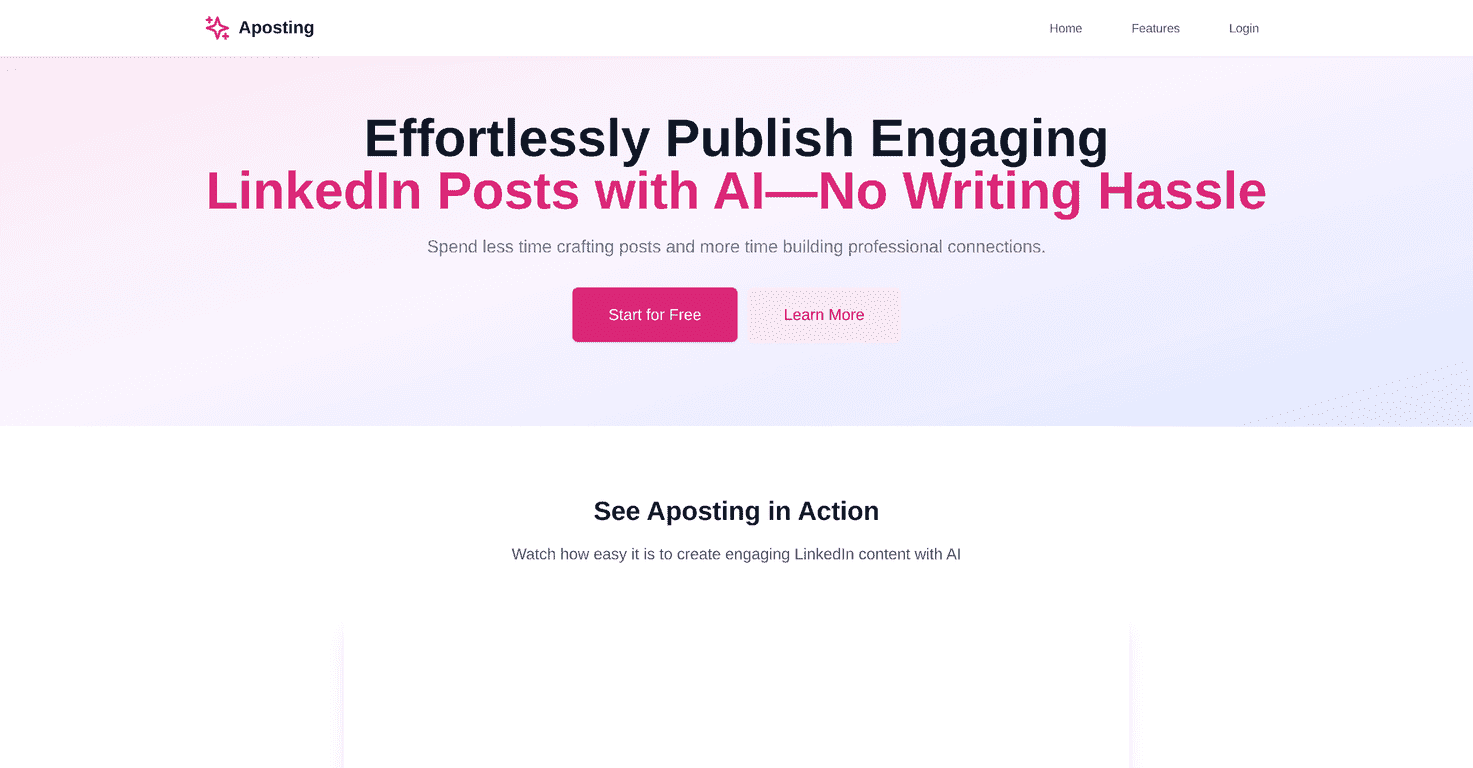 Aposting Review – Unleash Your LinkedIn Potential